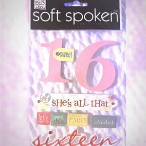 💞 New Sweet 16 Birthday Scrapbook Craft Stickers